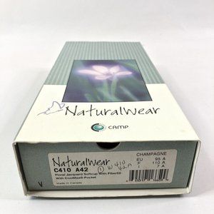 Naturalwear Trulife Pocketed Mastectomy Bra 42A Soft Cup White C410